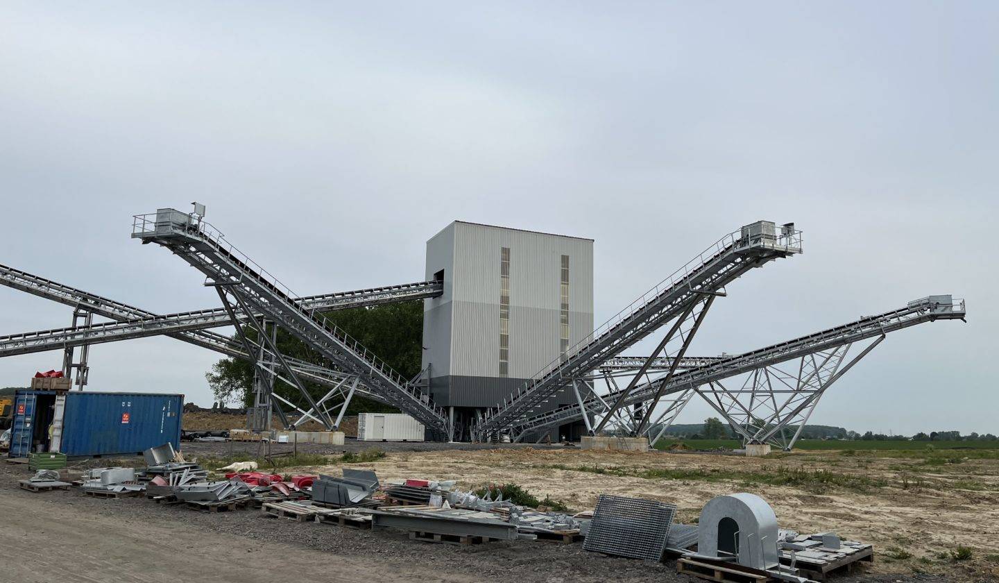 Nouvelle installation de concassage et criblage